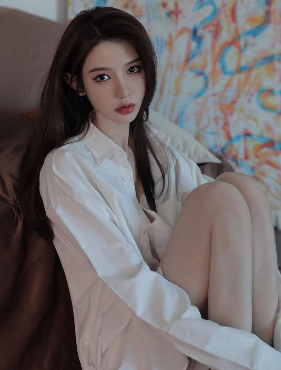 沈阳气质网红女神范