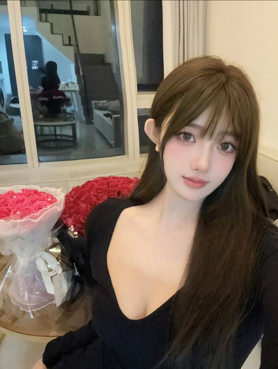 郑州外围 05后初恋女友款 可爱小野猫细腰筷子腿